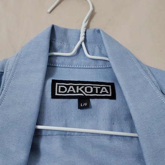 DAKOTA Large Blue Dress Shirt. - Picture 3 of 3